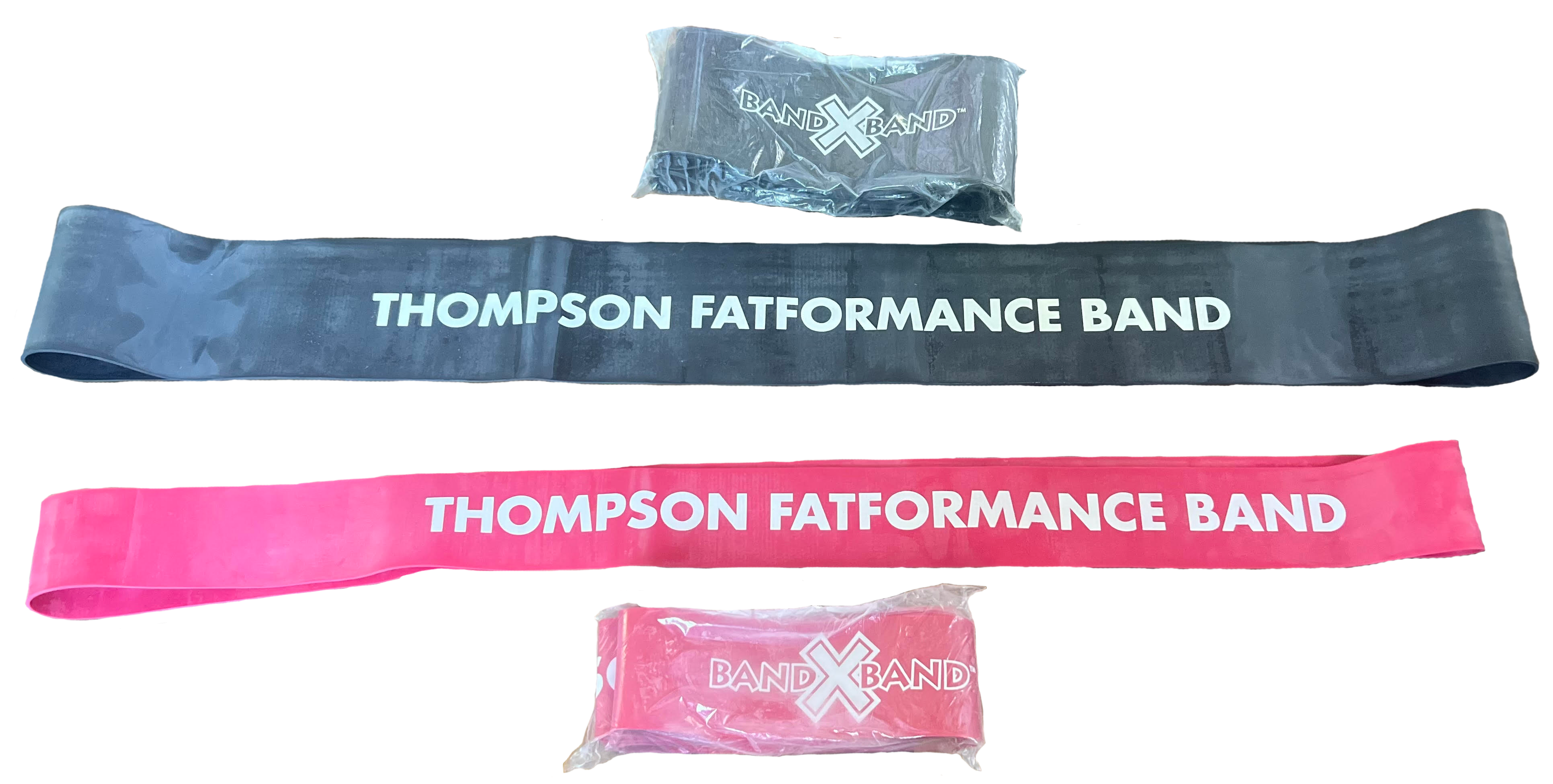 FATFORMANCE BAND 2-pack – Black and Red